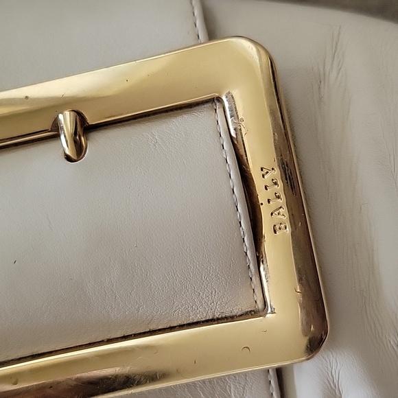 Made in Italy BallyJanelle Square Buckle Loafers size 38 - Picture 7 of 15